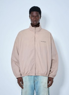 Acne Studios Logo Printed Zip-Up Jacket