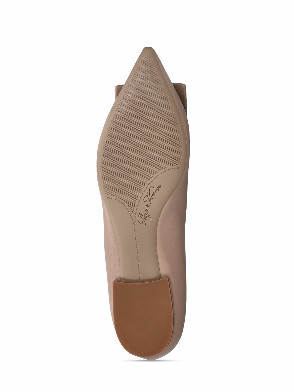 ROGER VIVIER - 10mm Gommettine Leather Ballerinas