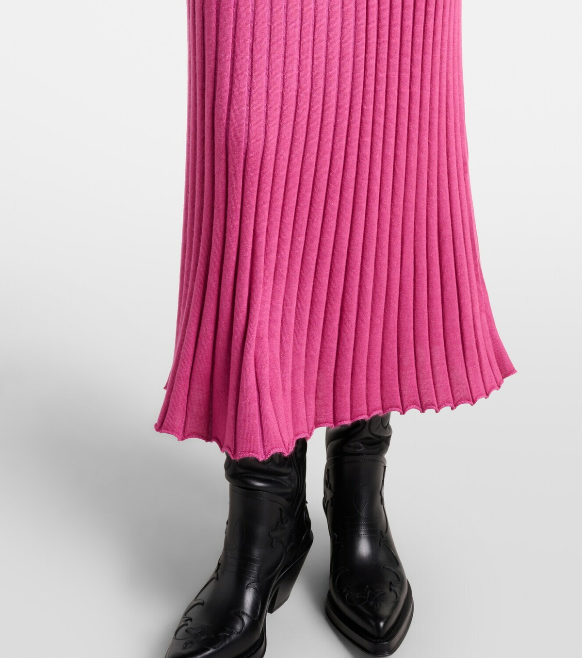 Gabriela Hearst Amor cashmere and silk midi dress