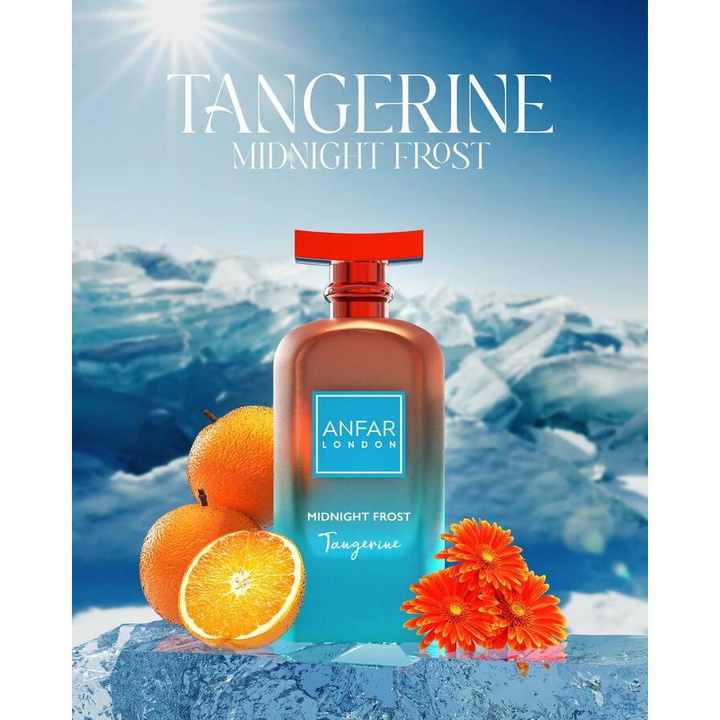 Photo: Anfar Unisex Midnight Frost Tangerine Extrait de Parfum Spray 3.4 oz Fragrances 6294022301380