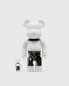 Medicom Bearbrick 400% Andy Warhol X The Rolling Stones Sticky Fingers 2 Pack White - Mens - Toys