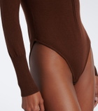 Perfect Moment Fair Isle wool bodysuit