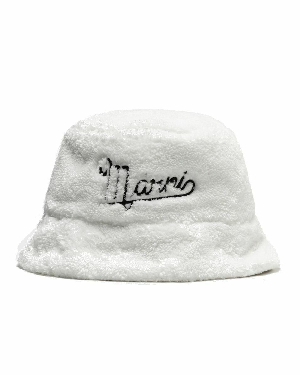 Photo: Marni Bucket Hat White - Mens - Hats