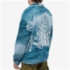 Columbia Men's Helvetia™ Half Snap Fleece in Night Wave Solar Ski Print