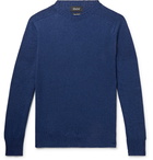 Howlin' - Mélange Lambswool and Cotton-Blend Sweater - Blue