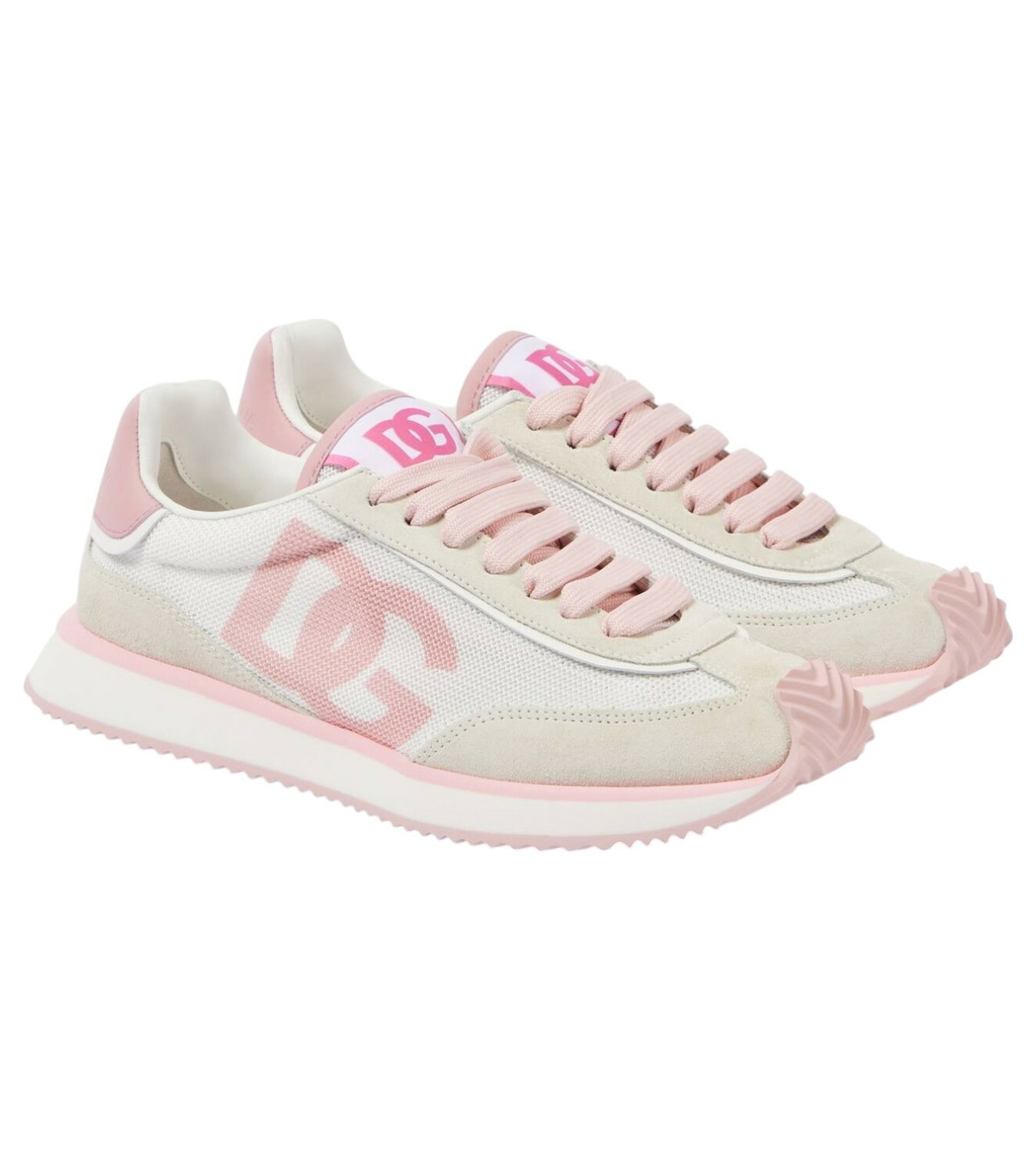 【SALE】DG CUSHION ミックスマテリアル スニーカー Mixed-material DG CUSHION sneakers in Multicolor for Women