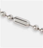 Balenciaga - Logo stainless steel dog necklace