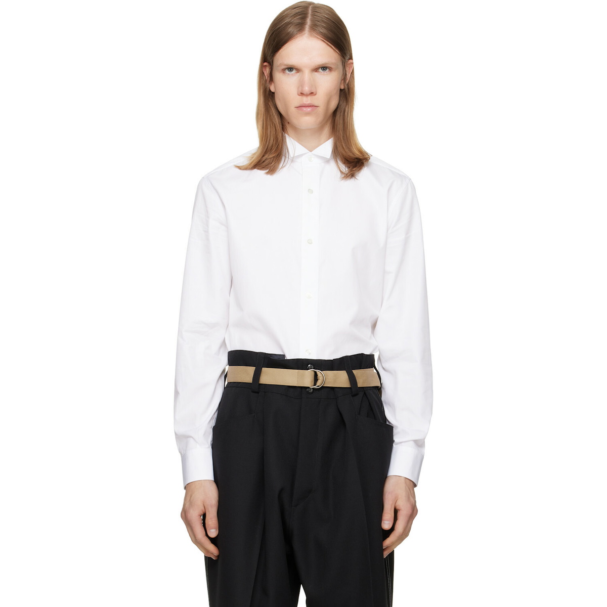 Maison Margiela White Cotton Shirt
