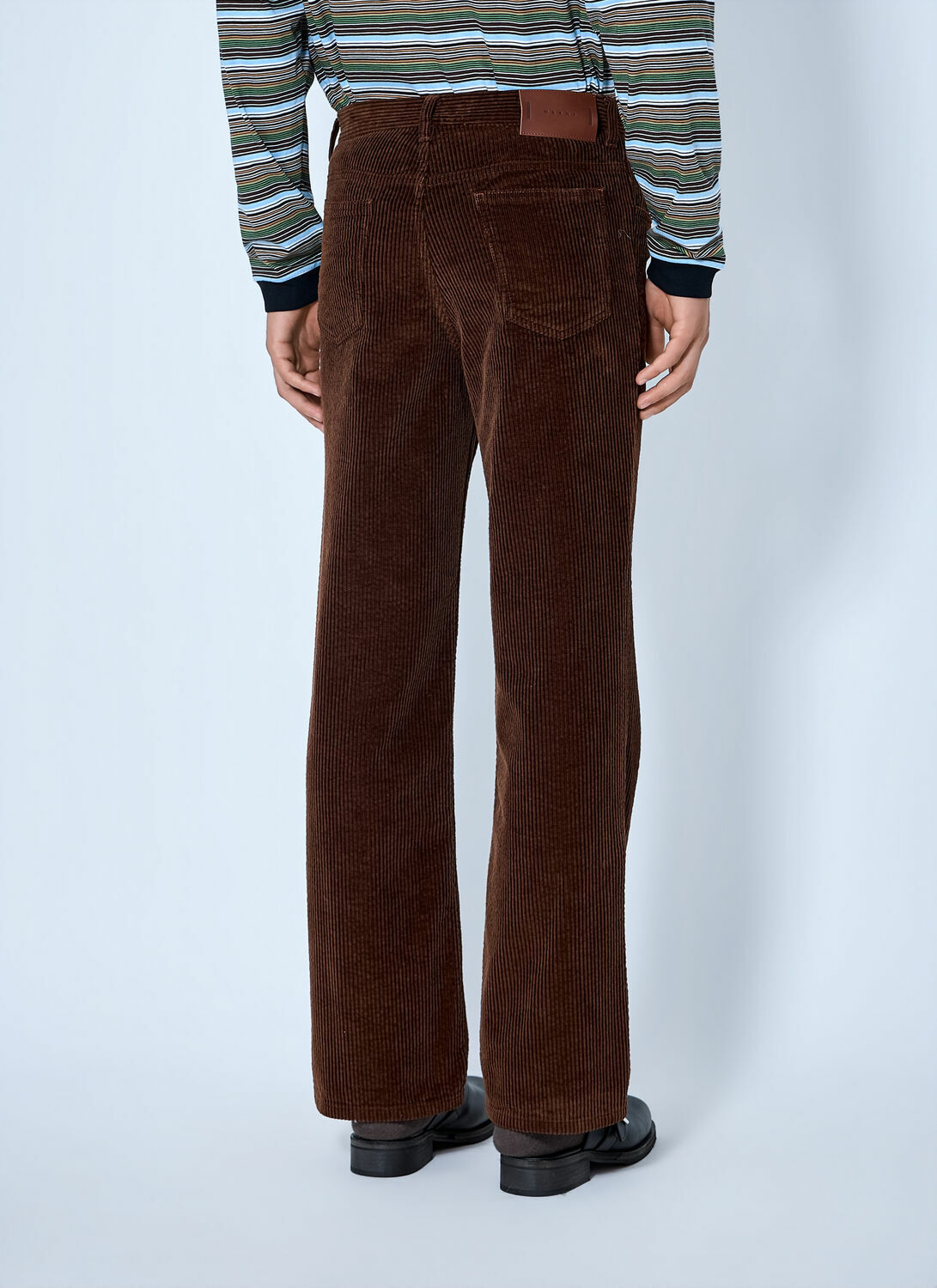 Marni Corduroy Straight-Leg Trousers