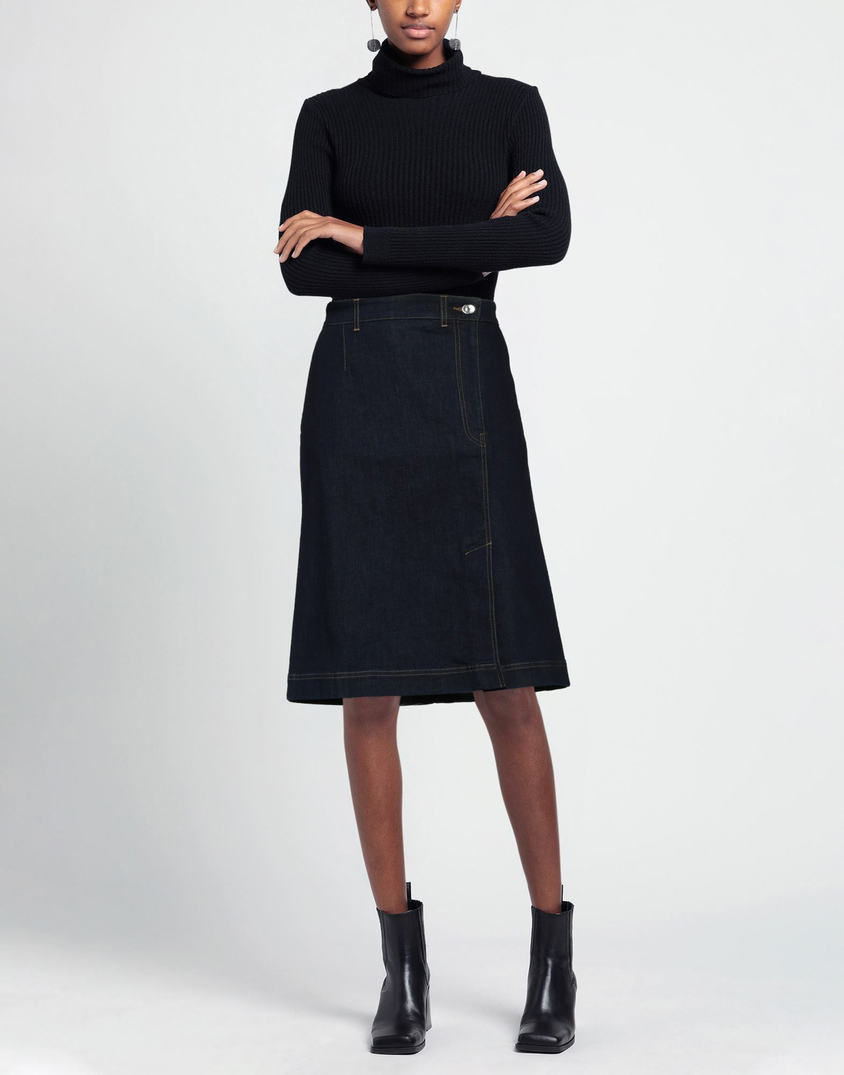 Dolce & gabbana Womens Denim skirt in Blue