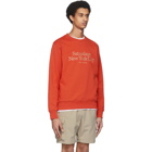 Saturdays NYC Red Bowery Miller Standard Sweatshirt