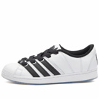 Adidas Men's x KORN SUPERMODIFIED Sneakers in White/Black/Pantone