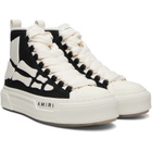 AMIRI Black Skel Court Hi Sneakers
