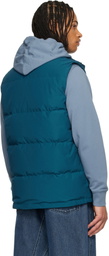 Canada Goose Blue 'Black Label' Freestyle Crew Down Vest