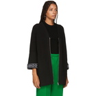 Kenzo Black Sport Long Cardigan