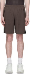 Soar Running Gray & Black Long Summer Shorts