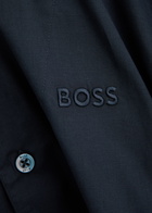 Boss Chris Poplin Pyjama set Dark Blue