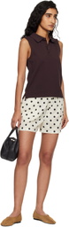 BY FAR Tan Prudence Ballerina Flats