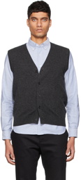 BEAMS PLUS Grey Button Cardigan