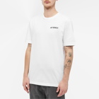Adidas Men's Terrex Mountain 2.0 T-Shirt in White