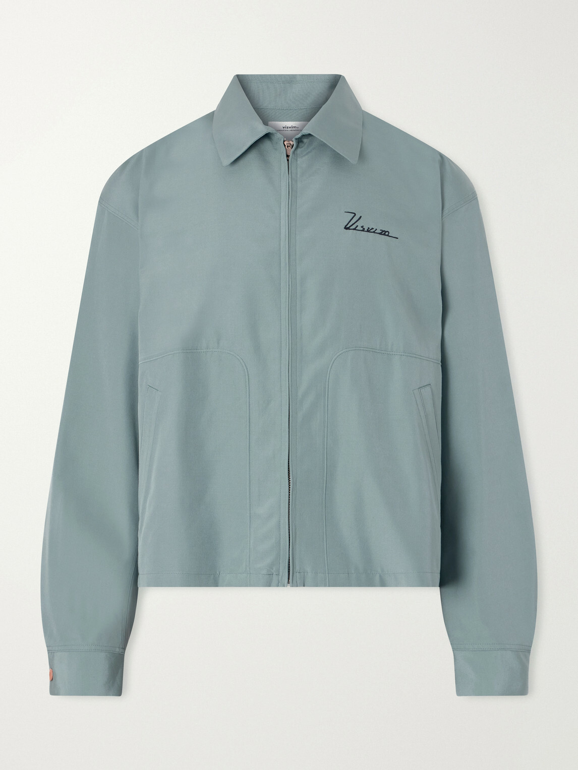 Visvim - Somer Swing Printed Silk and Wool-Blend Jacket - Green