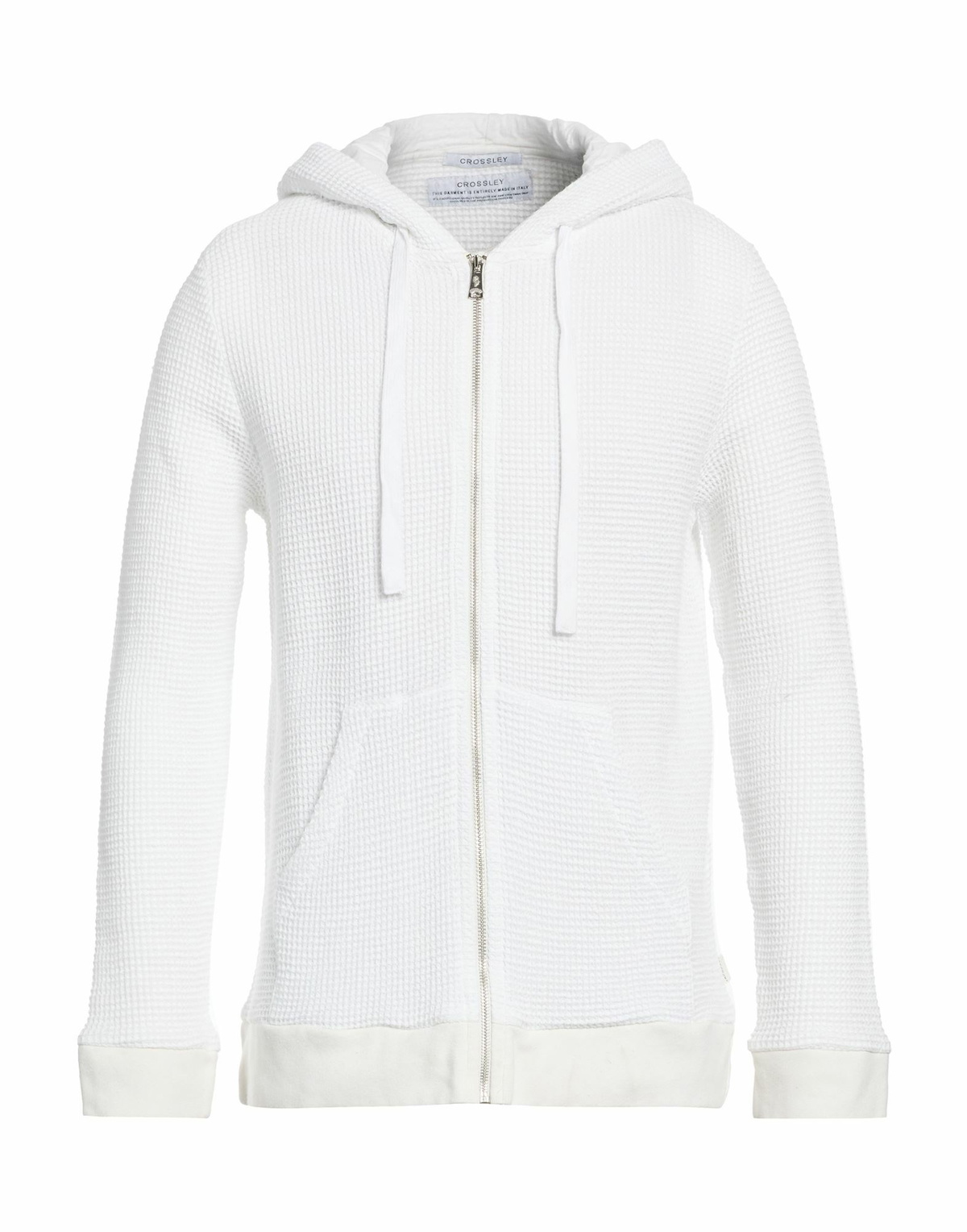 Crossley Mens Sweatshirt in White