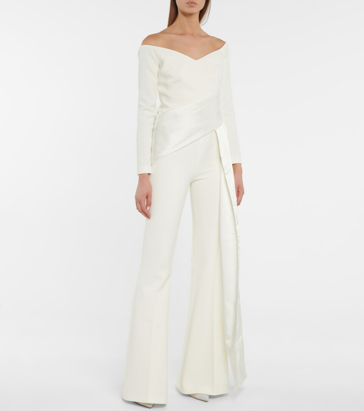 Safiyaa Halluana high-rise flared pants