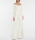 Safiyaa Halluana high-rise flared pants