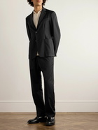 Barena - Borgo Virgin Wool-Blend Gabardine Suit Jacket - Black