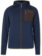 Cotopaxi - Otero Stretch Recycled-Jersey and Scuba Hoodie - Blue