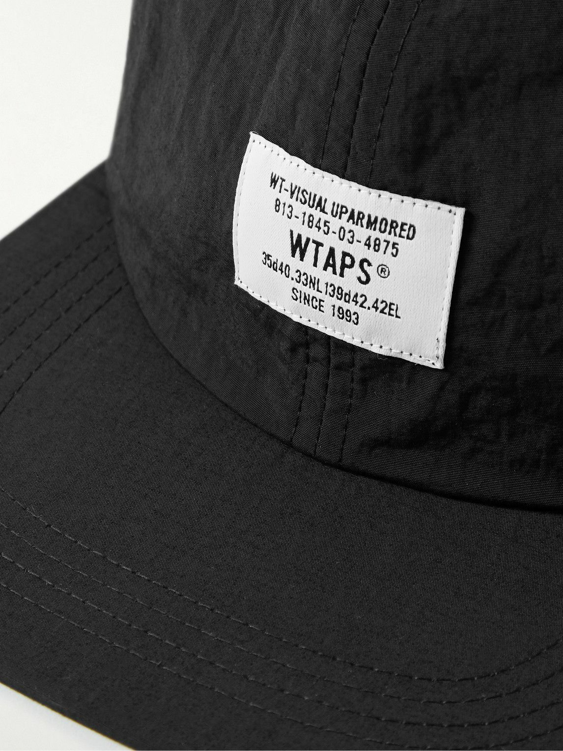 WTAPS - T-6H 01 Logo-Appliquéd Nylon Cap