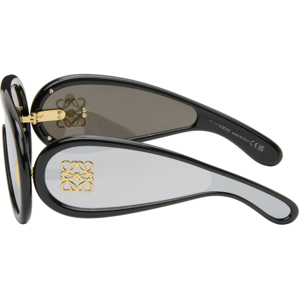LOEWE Black Wave Mask Sunglasses