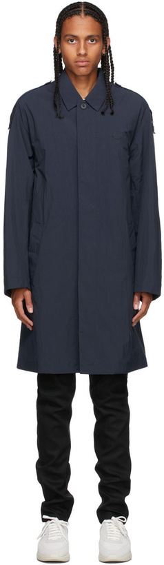 Photo: Kenzo Navy Packable Mac Coat