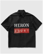 Heron Preston Heron Sport Nylon Ss Shirt Black - Mens - Shortsleeves