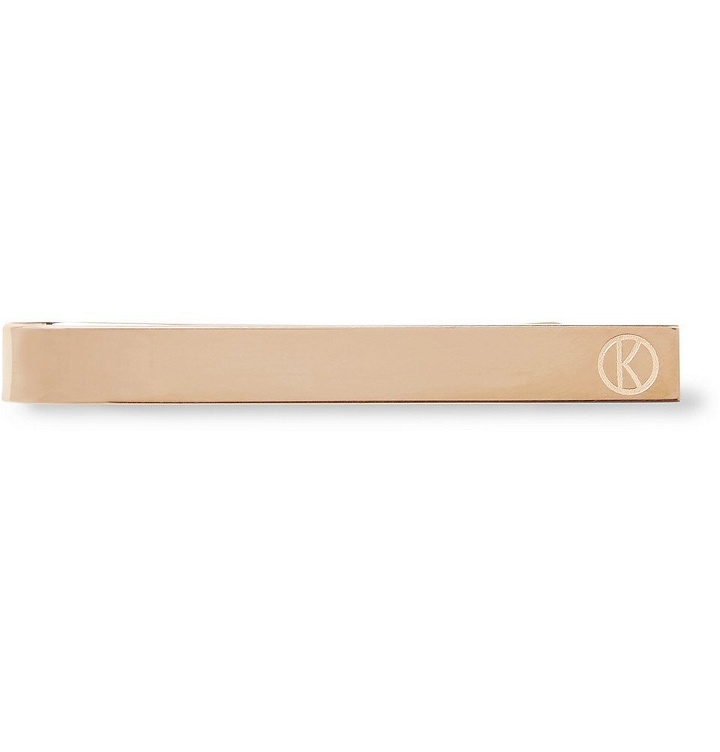 Photo: Kingsman - Deakin & Francis Rose Gold-Plated Sterling Silver Tie Clip - Gold
