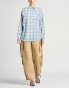 Amiri Womens Shirt Sky in Blue