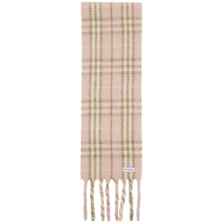 Photo: Burberry Pink Small Check Scarf