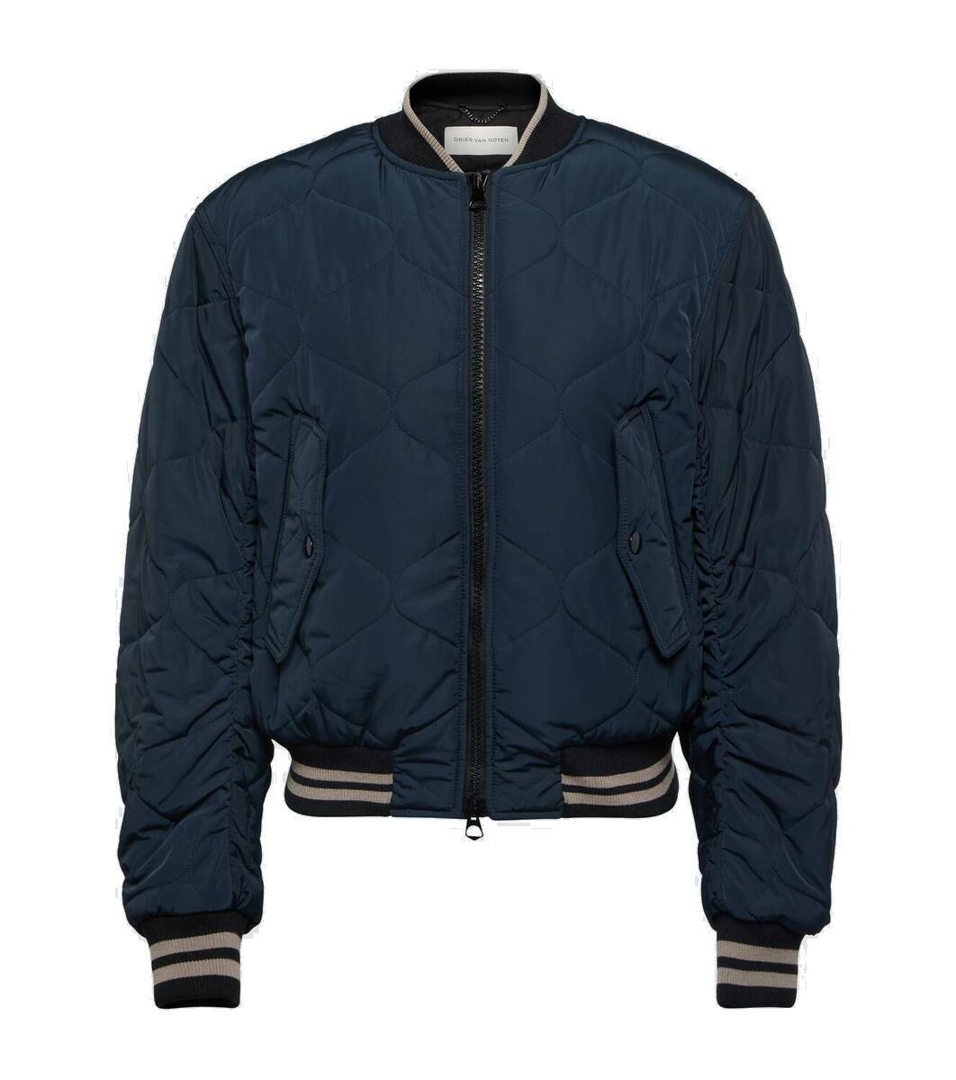 ジャケット・アウター Dries Van Noten/Quilted bomber jacket Dries Van Noten Quilted bomber jacket Dries Van Noten