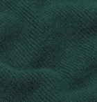 Loro Piana - Ribbed Cashmere and Silk-Blend Sweater - Men - Green