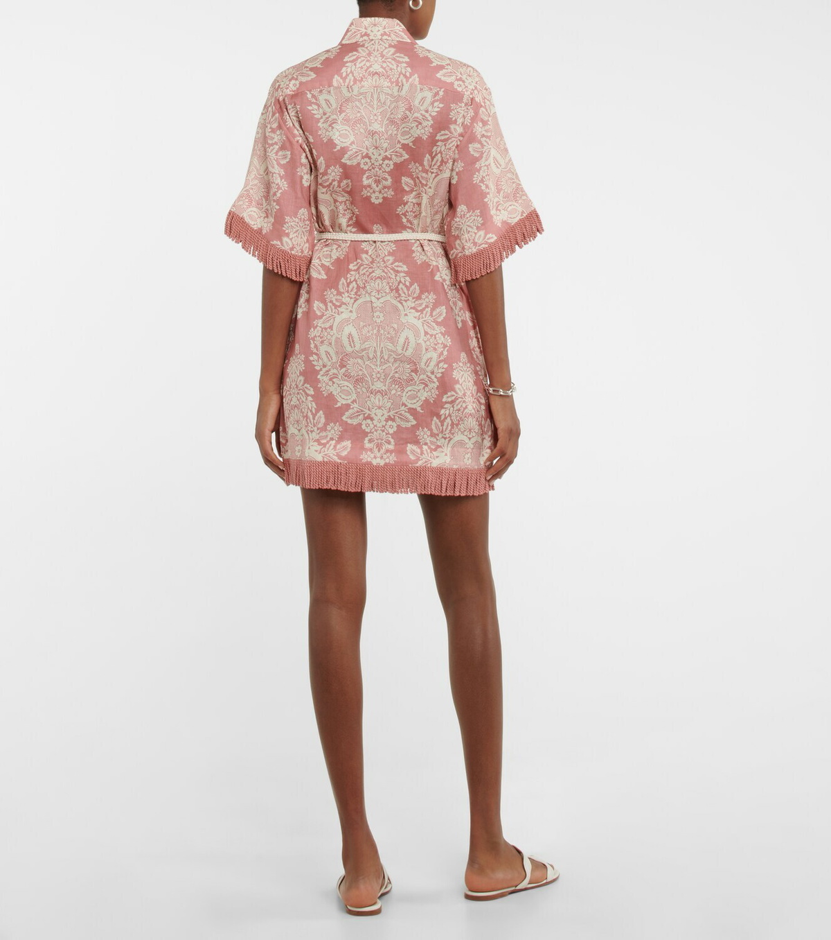 Zimmermann - Pattie floral linen shirt dress Zimmermann