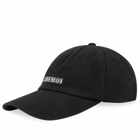 Han Kjobenhavn Men's Logo 6-Panel Cap in Black 