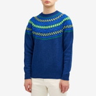 Country Of Origin Men's Soho Fairisle Knit Jumper in Cosmic