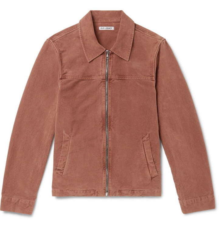 Photo: Our Legacy - Cotton-Moleskin Jacket - Men - Taupe