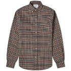 Portuguese Flannel Twill Button Down Check Shirt