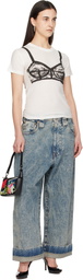 VAQUERA Off-White Bra T-shirt