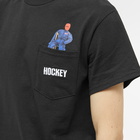 HOCKEY Men's Droid Pocket T-Shirt in Black