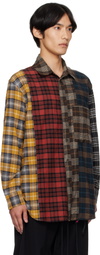 Song for the Mute Multicolor Tartan Flannel Shirt