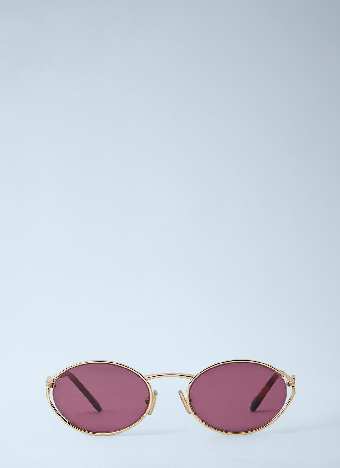 Miu Miu MU 52YS Oval Sunglasses
