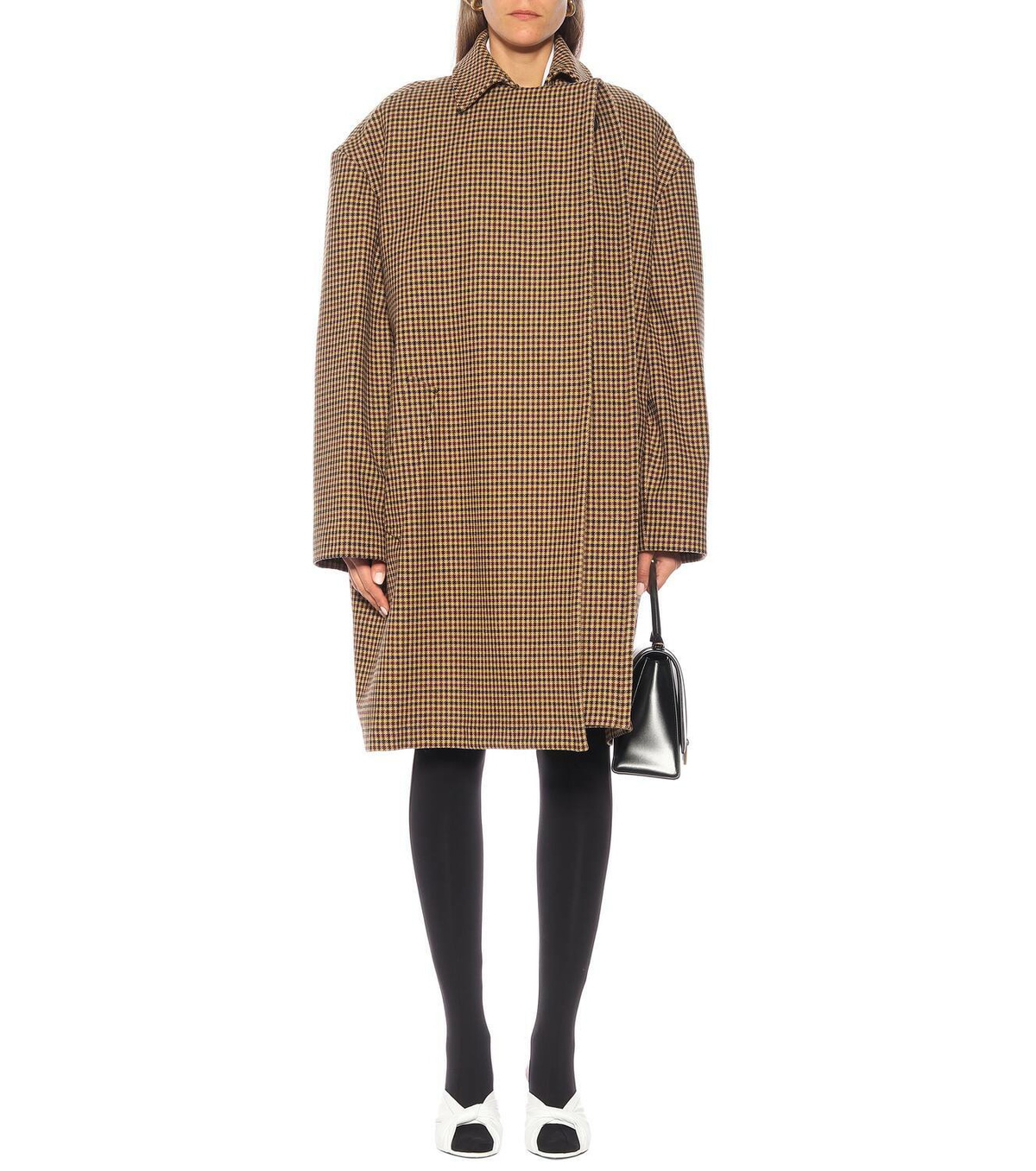 BALENCIAGA Houndstooth Coat 千鳥格子　2019FW BALENCIAGA Houndstooth Coat 千鳥格子 2019FW