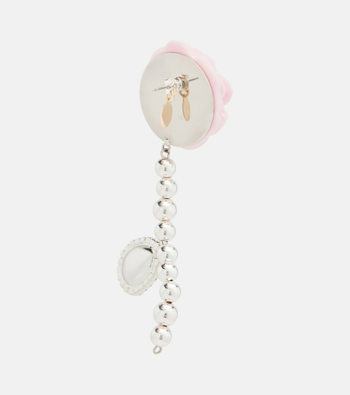 Magda Butrym Rose embellished drop earrings